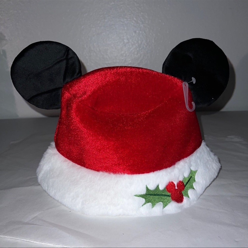 UNISEX Disney Mickey Mouse Ear Holiday Bucket Hat for Adults